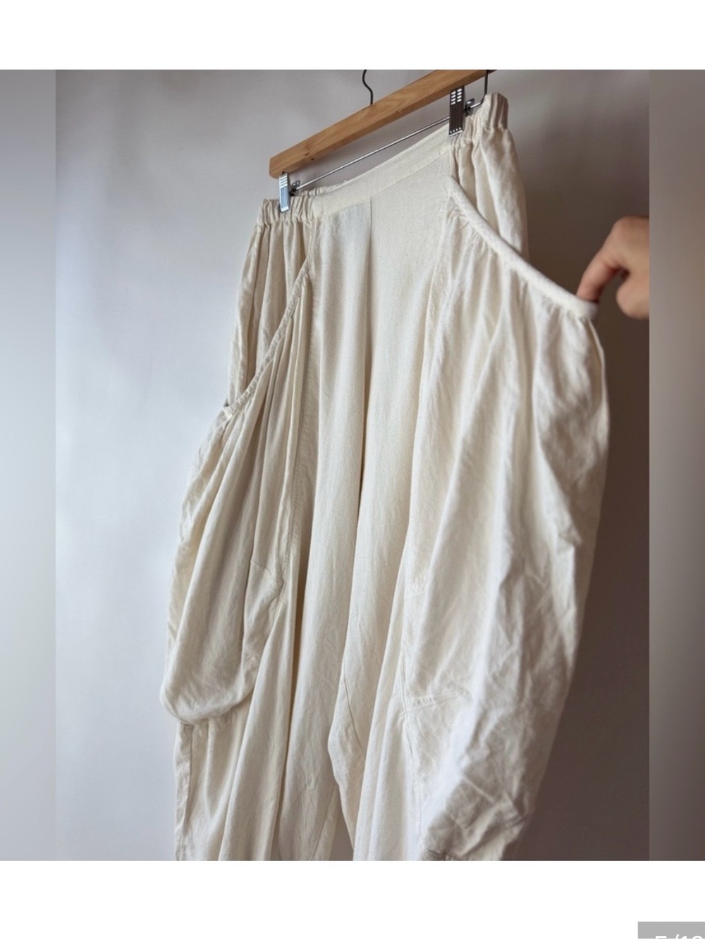 BDG Urban Outfitters linen balloon boho street wear pants - Picture 8 of 10